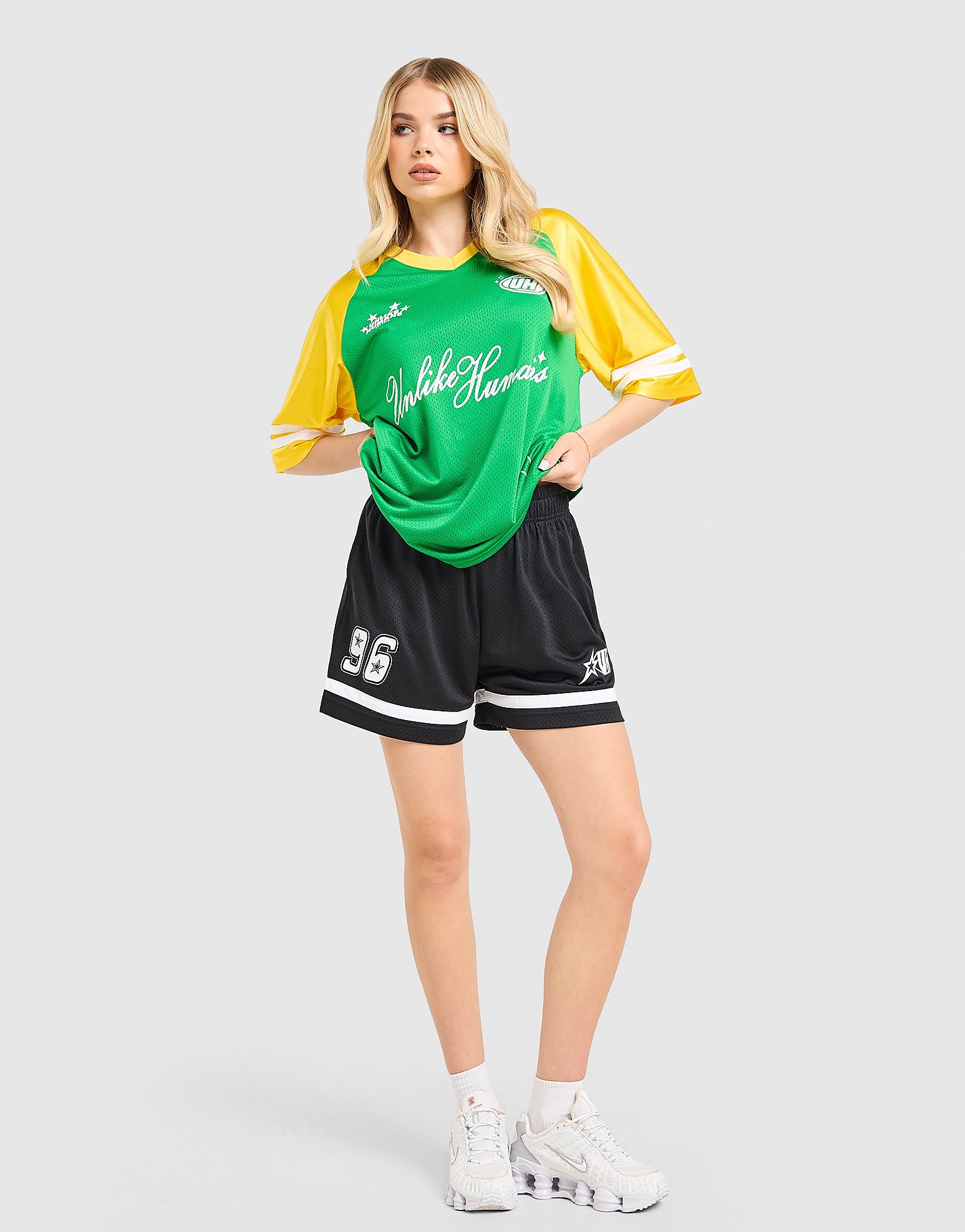 Unlike Humans League Shorts - Zwart- Dames, Zwart