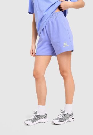 The North Face Wave Multi Logo Shorts - Blauw- Dames, Blauw