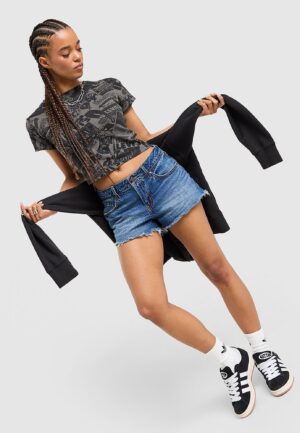 LEVI'S Low Shorts - Blauw- Dames, Blauw