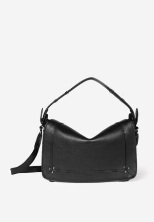 Jerome Dreyfuss handtas Pepito M 44PEPMBU noir silver buffallo