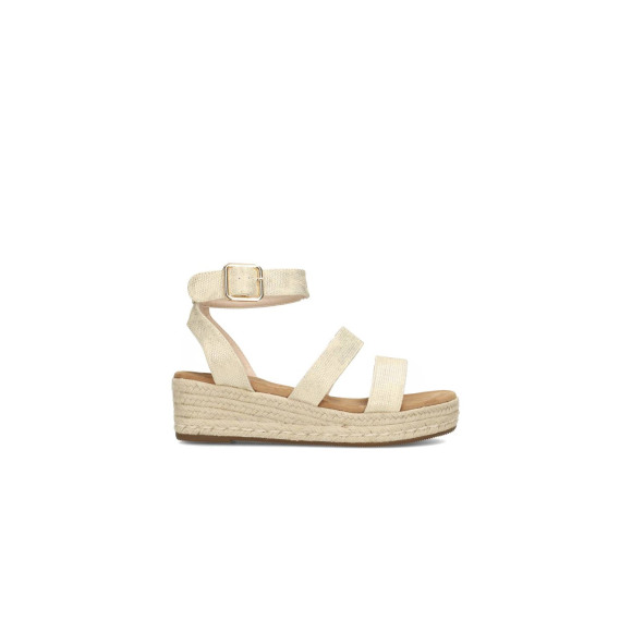 Posh - Geel | Dames | Sandaal | Geel | 40 | regular | Kamst mode