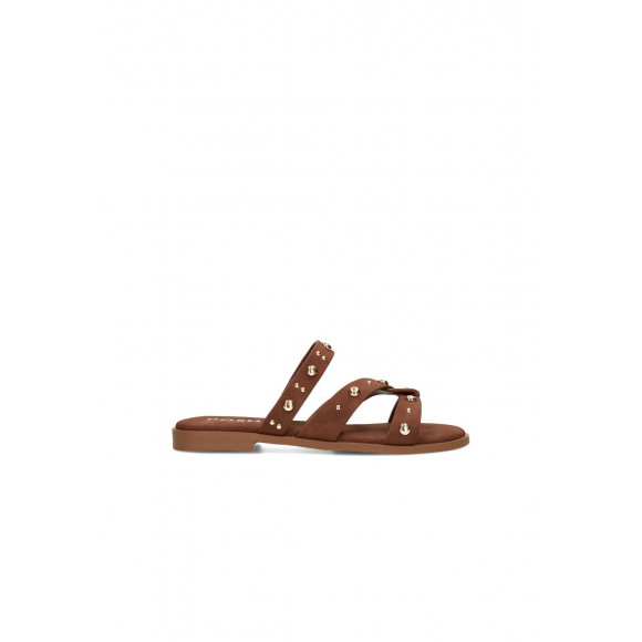 Posh - Bruin | Dames | Sandaal | Bruin | 37 | regular | Kamst mode