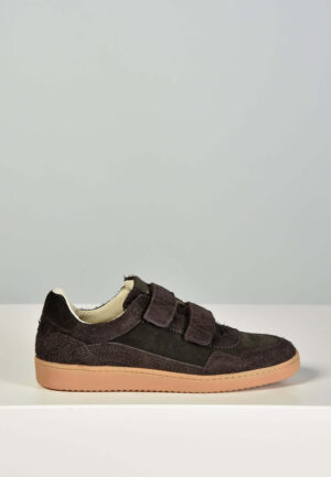 Nubikk sneakers Ray Venti 21100600 dk brown hairy suede