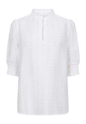 FreeQuent - Wit | Dames | Blouse | Wit | L | regular | Kamst mode