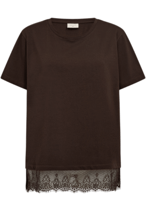 FreeQuent - Donkerbruin | Dames | Top | Donkerbruin | XXL | regular | Kamst mode