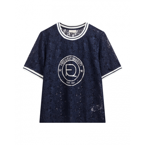 FreeQuent - Blauw | Dames | Top | Blauw | XXL | regular | Kamst mode