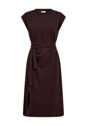 FreeQuent - Bruin | Dames | Jurk | Bruin | XXL | regular | Kamst mode