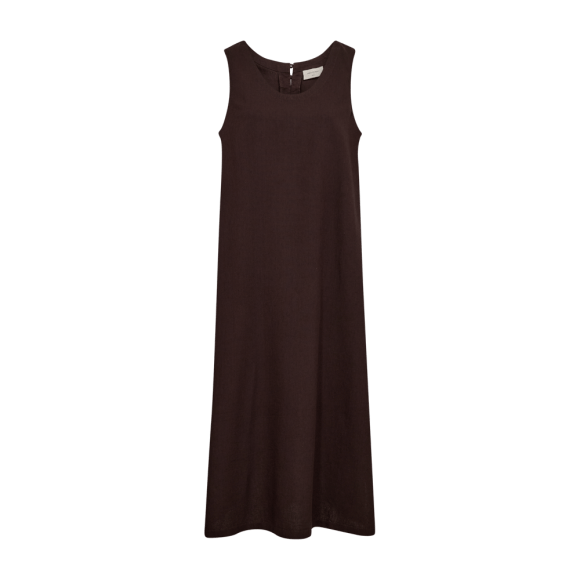 FreeQuent - Donkerbruin | Dames | Jurk | Donkerbruin | XXS | regular | Kamst mode