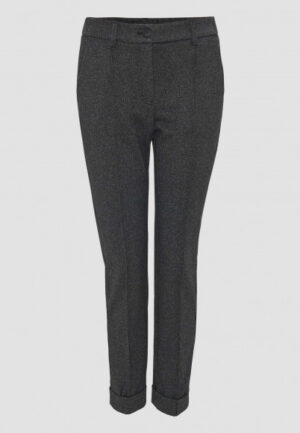 Opus - Zwart | Dames | Broek | Zwart | 44 | regular | Kamst mode