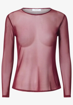 Sisters Point - Bordeaux | Dames | Top | Bordeaux | L | regular | Kamst mode