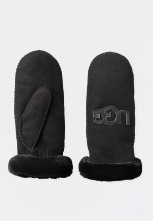 UGG handschoenen Sheepskin Embroidered Mitten 20932 black