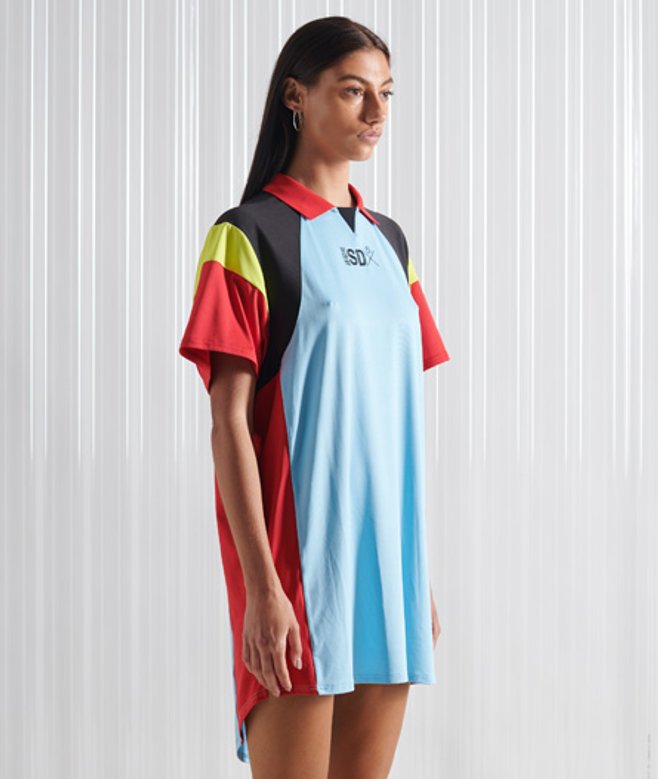 Limited Edition Sdx Football Jurk Blauw Grootte: XS/S