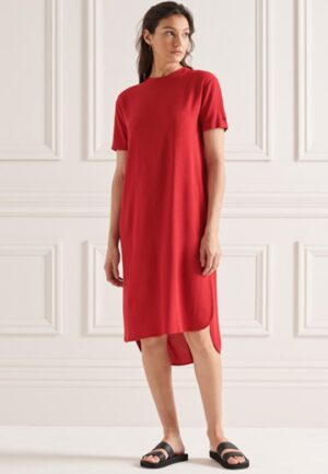 Shiftjurk met Ronde Zoom Rood Grootte: 38