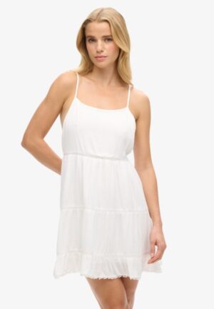 Mini Beach Cami-jurk Wit Grootte: 44