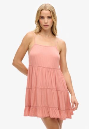 Mini Beach Cami-jurk Roze Grootte: 38