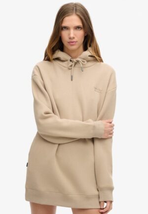 Essential Sweatjurk met Capuchon Grijs Grootte: 34-36