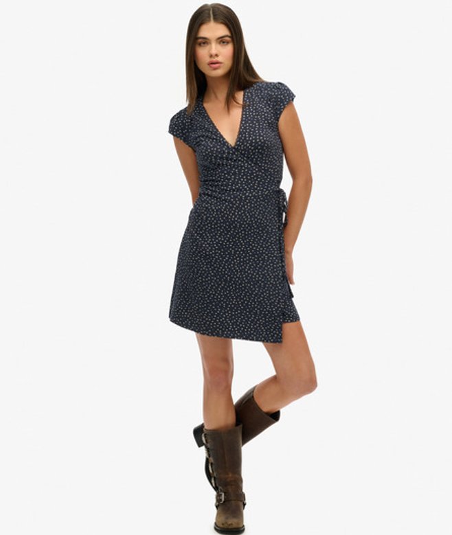 Athletic Essentials Wikkeljurk Blauw Grootte: 36