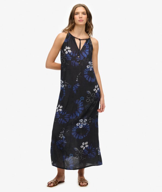Beach Camimaxi-jurk Blauw Grootte: 36
